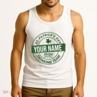 Personalized Irish Shirt Drinking Team Tank Top thumb 3