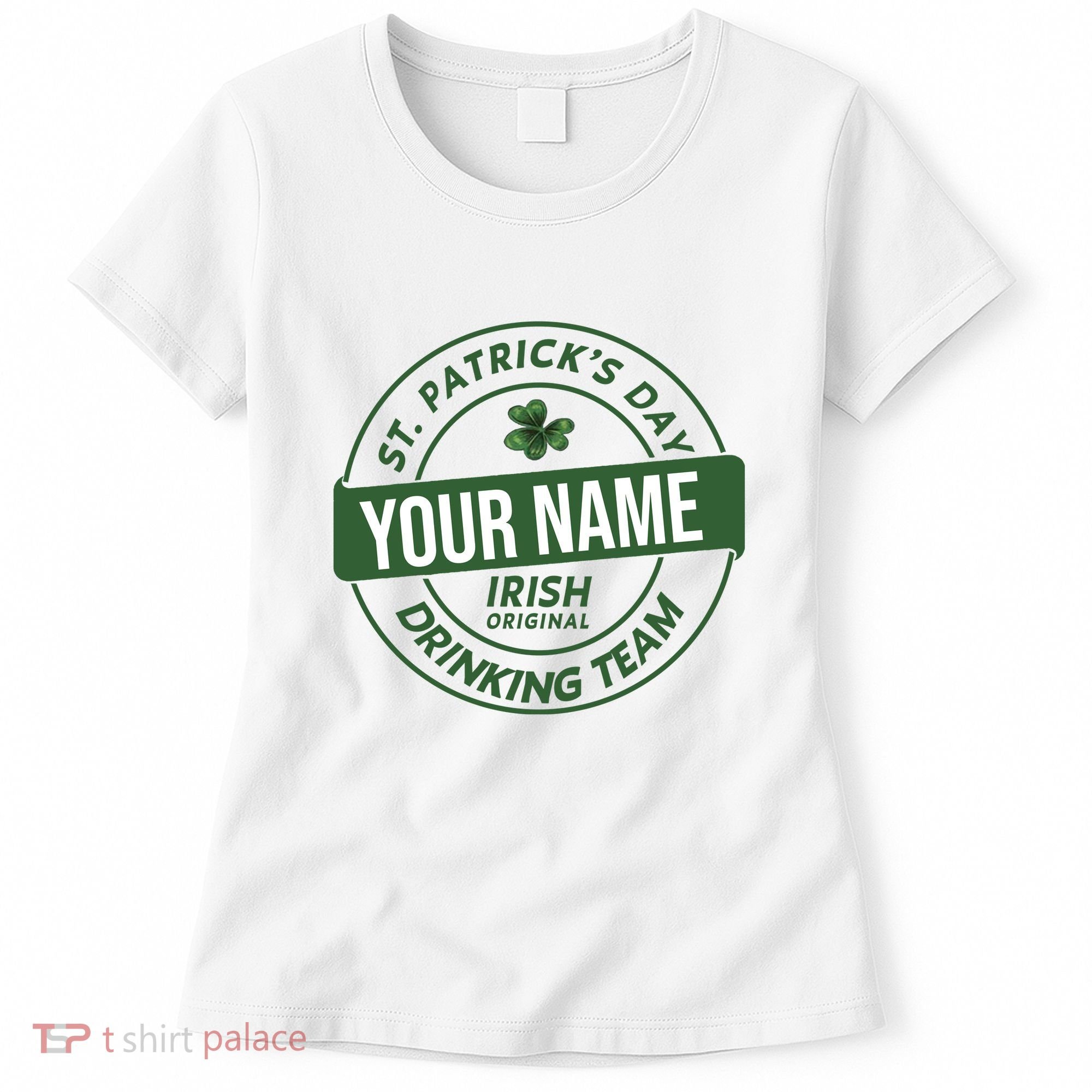 Personalized Irish Shirt Drinking Team Women's T-Shirt