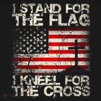 Patriot I Stand For The Flag I Kneel For The Cross Military Gift Women's Hoodie thumb 2