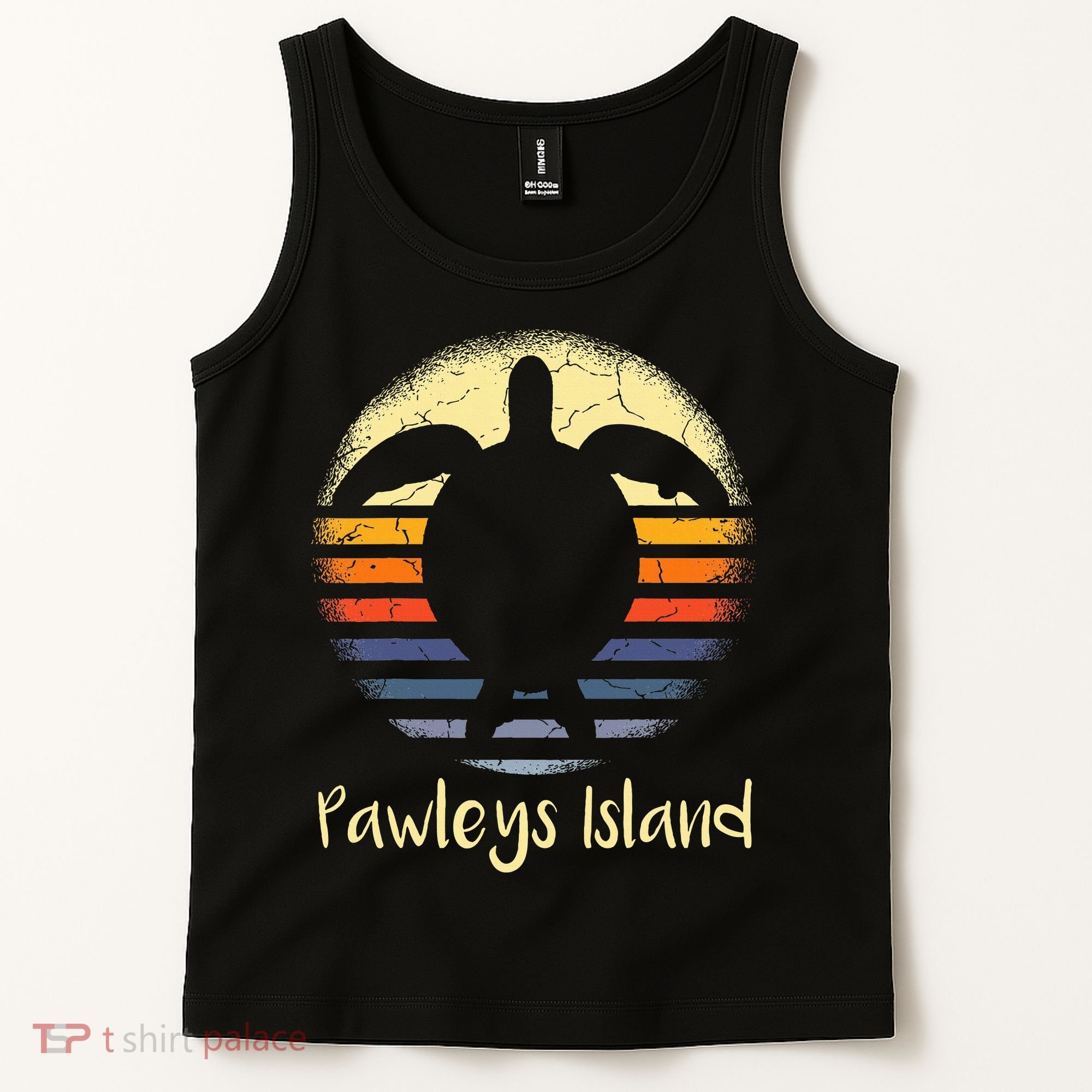 Pawleys Island South Carolina Sc Loggerhead Sea Turtle Lover Tank Top