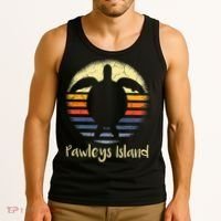 Pawleys Island South Carolina Sc Loggerhead Sea Turtle Lover Tank Top thumb 3