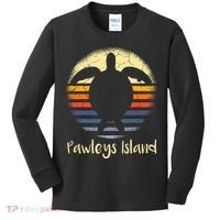 Pawleys Island South Carolina Sc Loggerhead Sea Turtle Lover Kids Long Sleeve Shirt thumb 0