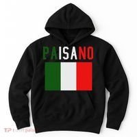 Paisano Italian Slang, Funny Italian Sayings Gift Hoodie thumb 0