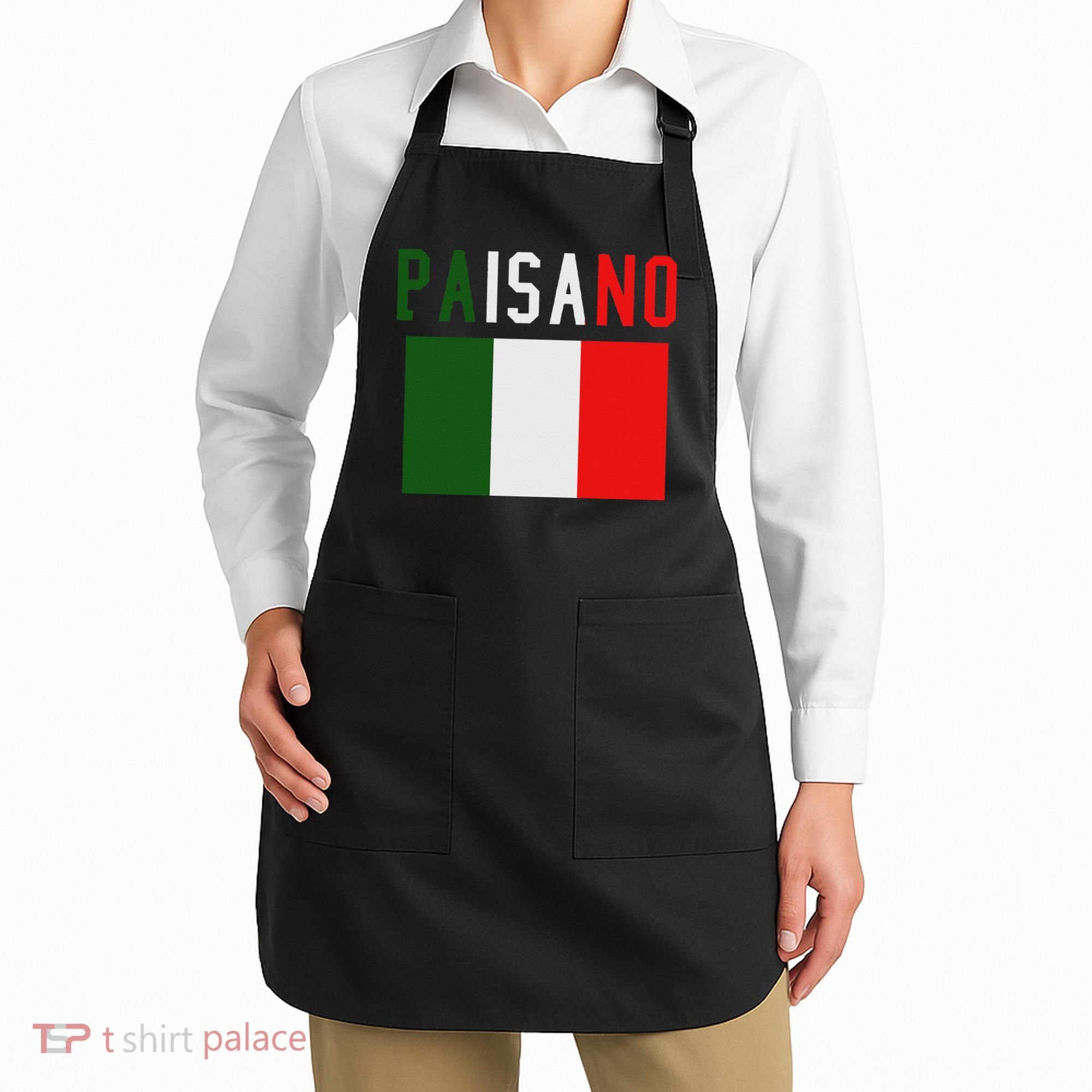 Paisano Italian Slang, Funny Italian Sayings Gift Apron