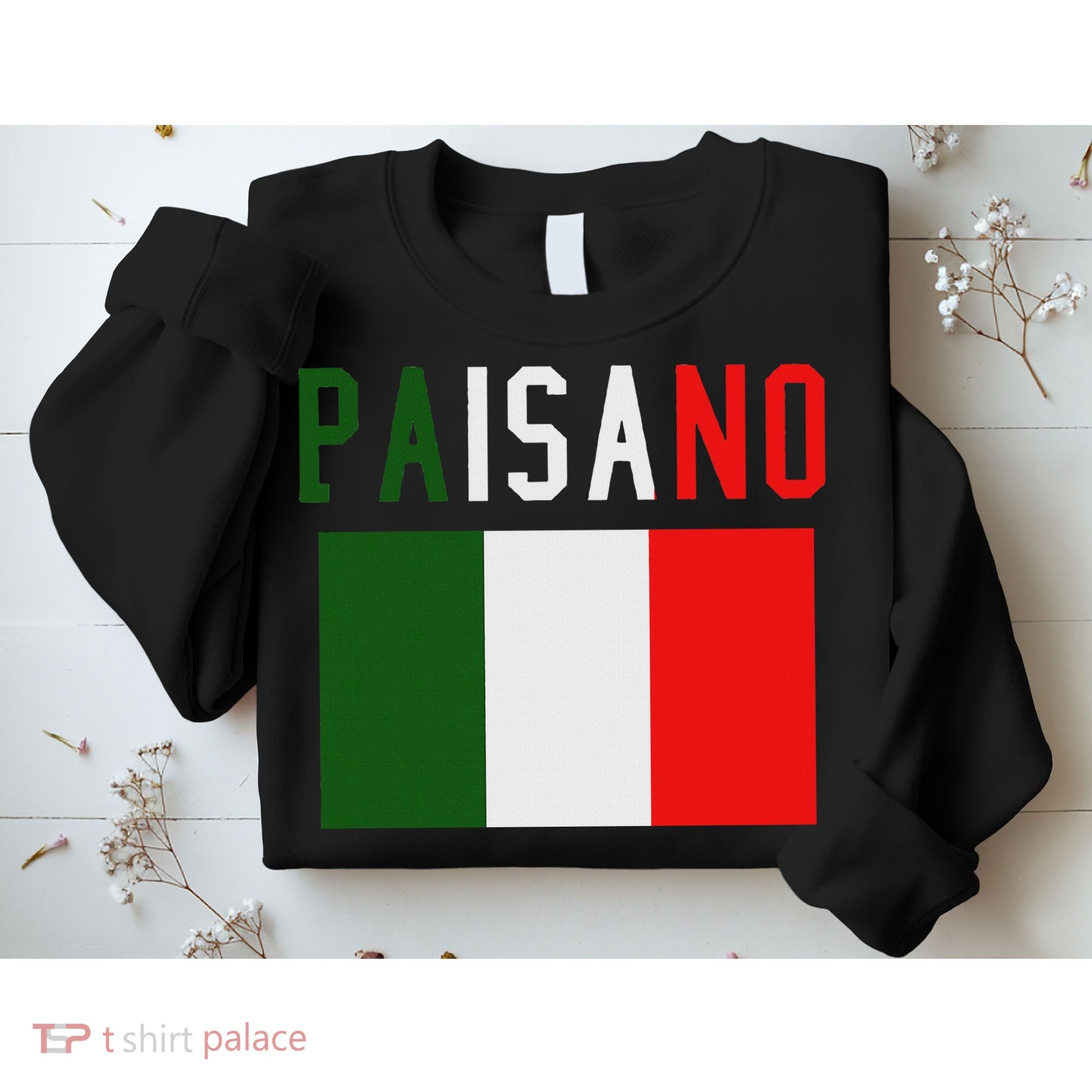 Paisano Italian Slang, Funny Italian Sayings Gift Sweatshirt