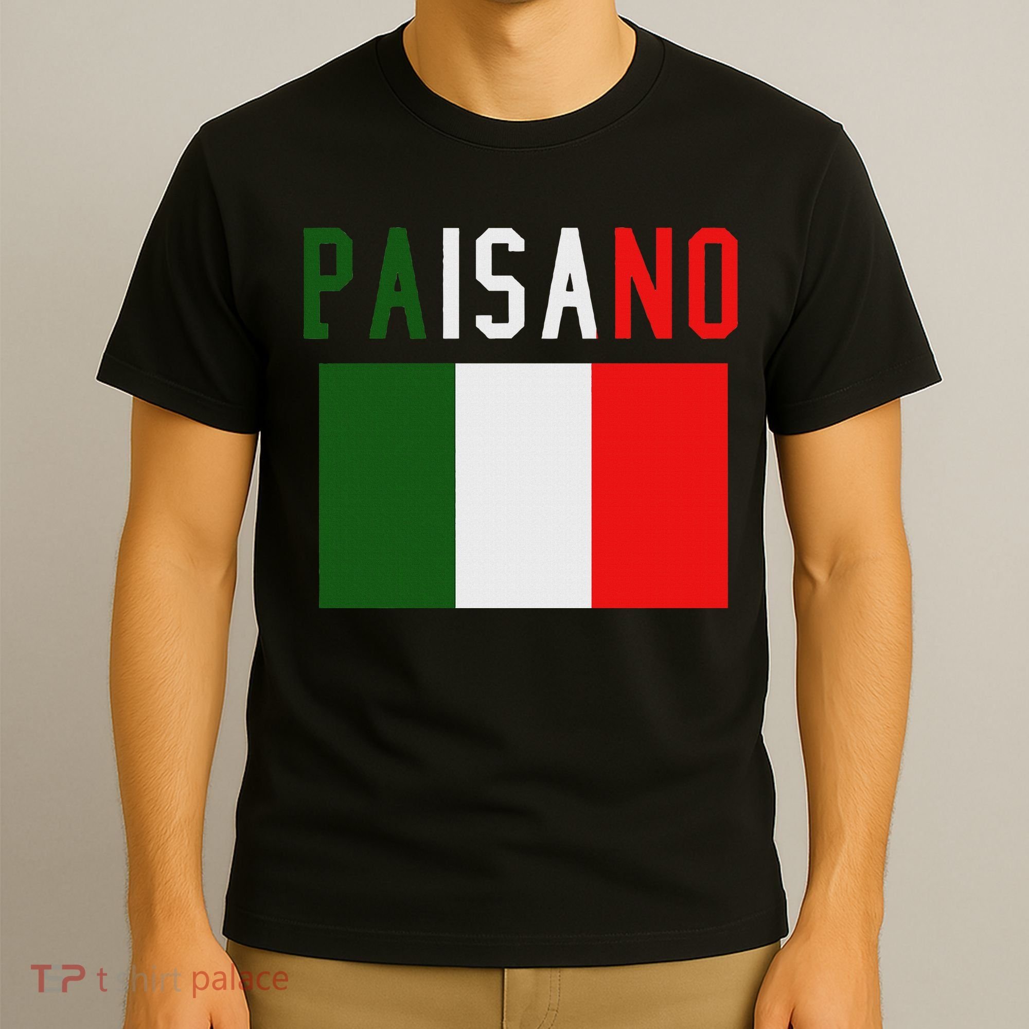 Paisano Italian Slang, Funny Italian Sayings Gift T-Shirt