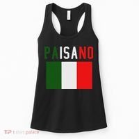 Paisano Italian Slang, Funny Italian Sayings Gift Women's Tank Top thumb 0