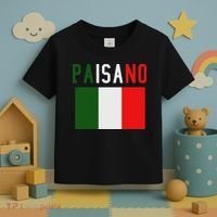 Paisano Italian Slang, Funny Italian Sayings Gift Toddler T-Shirt thumb 3