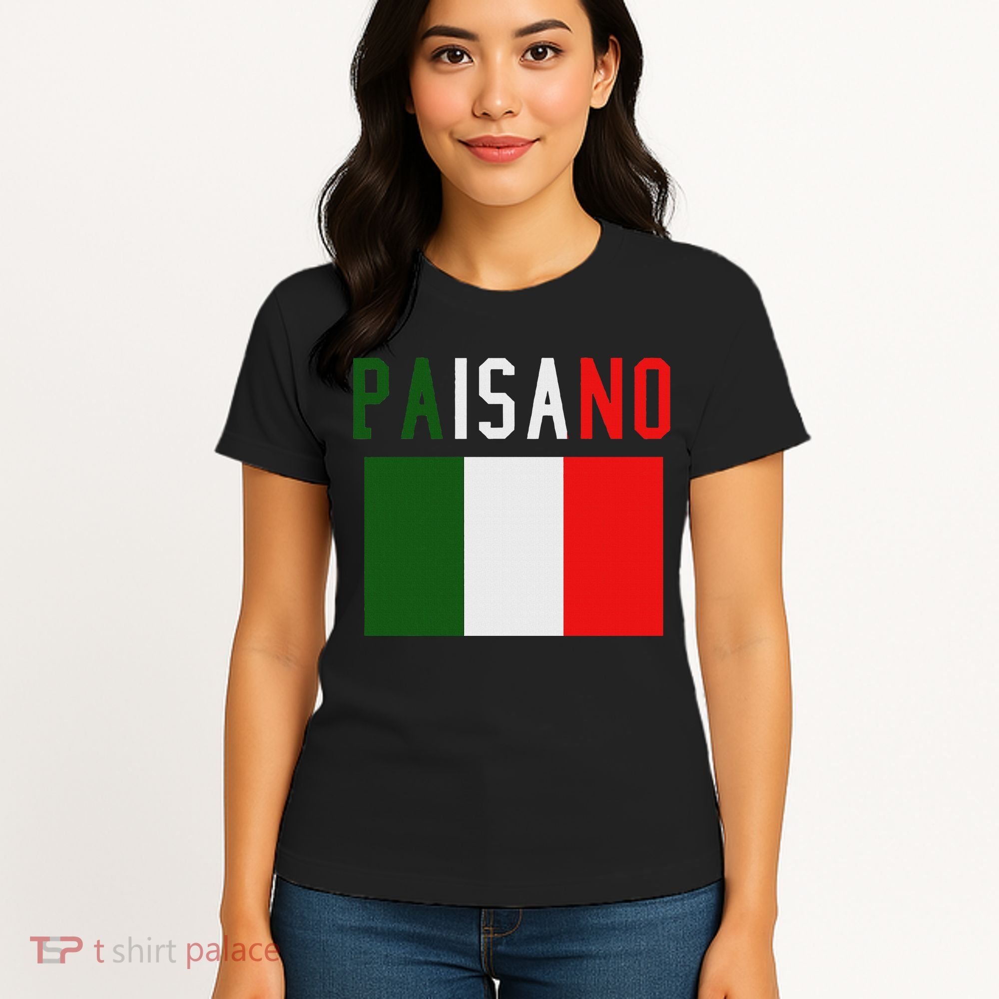 Paisano Italian Slang, Funny Italian Sayings Gift Women's T-Shirt