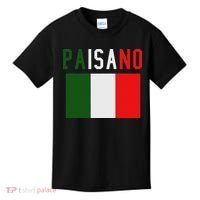 Paisano Italian Slang, Funny Italian Sayings Gift Kids T-Shirt thumb 0