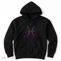 Pisces Floral Zodiac Hoodie thumb 0
