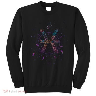 Pisces Floral Zodiac Sweatshirt