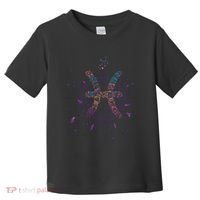 Pisces Floral Zodiac Toddler T-Shirt thumb 0