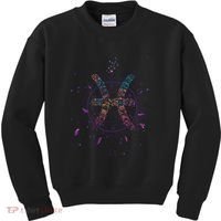 Pisces Floral Zodiac Kids Sweatshirt thumb 0