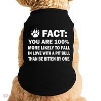 Pit Bull Funny Fact Doggie Tank thumb 0
