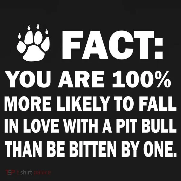 Pit Bull Funny Fact Doggie Tank
