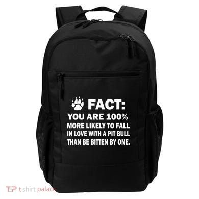 Pit Bull Funny Fact Backpack