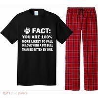 Pit Bull Funny Fact Pajama Set thumb 0