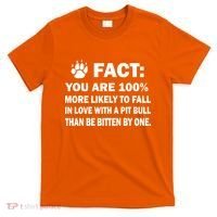 Pit Bull Funny Fact T-Shirt thumb 0