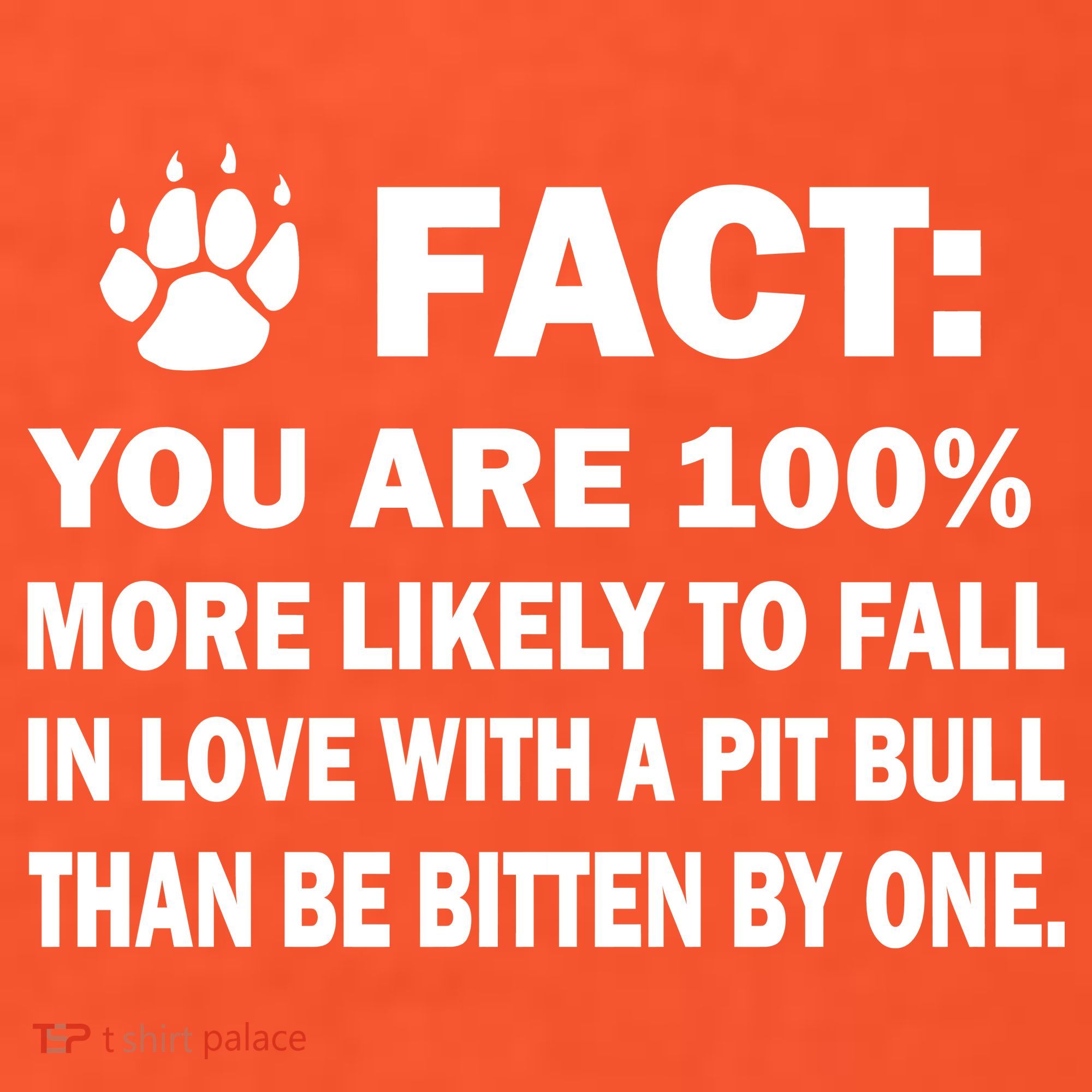 Pit Bull Funny Fact T-Shirt
