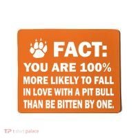 Pit Bull Funny Fact Mousepad thumb 0