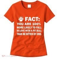 Pit Bull Funny Fact Women's T-Shirt thumb 0