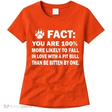 Pit Bull Funny Fact Women's T-Shirt