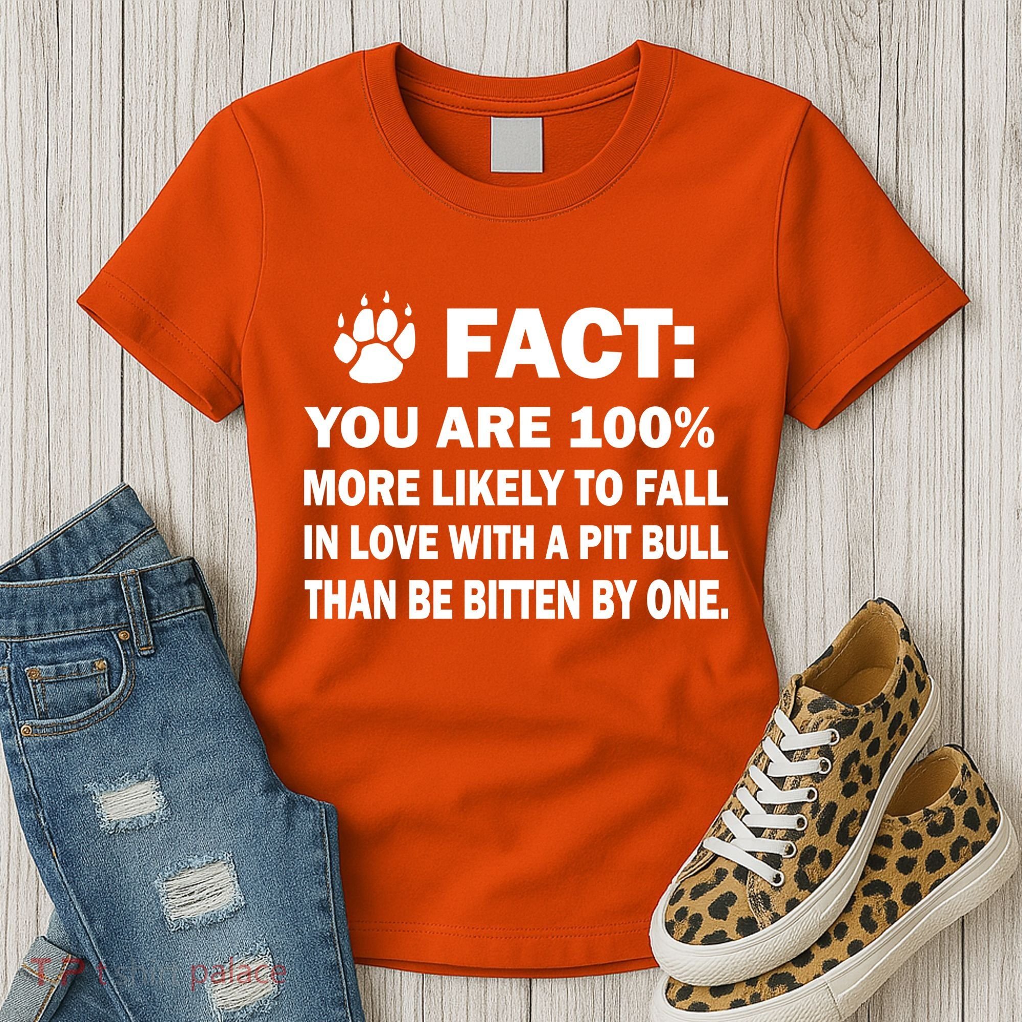 Pit Bull Funny Fact Women's T-Shirt