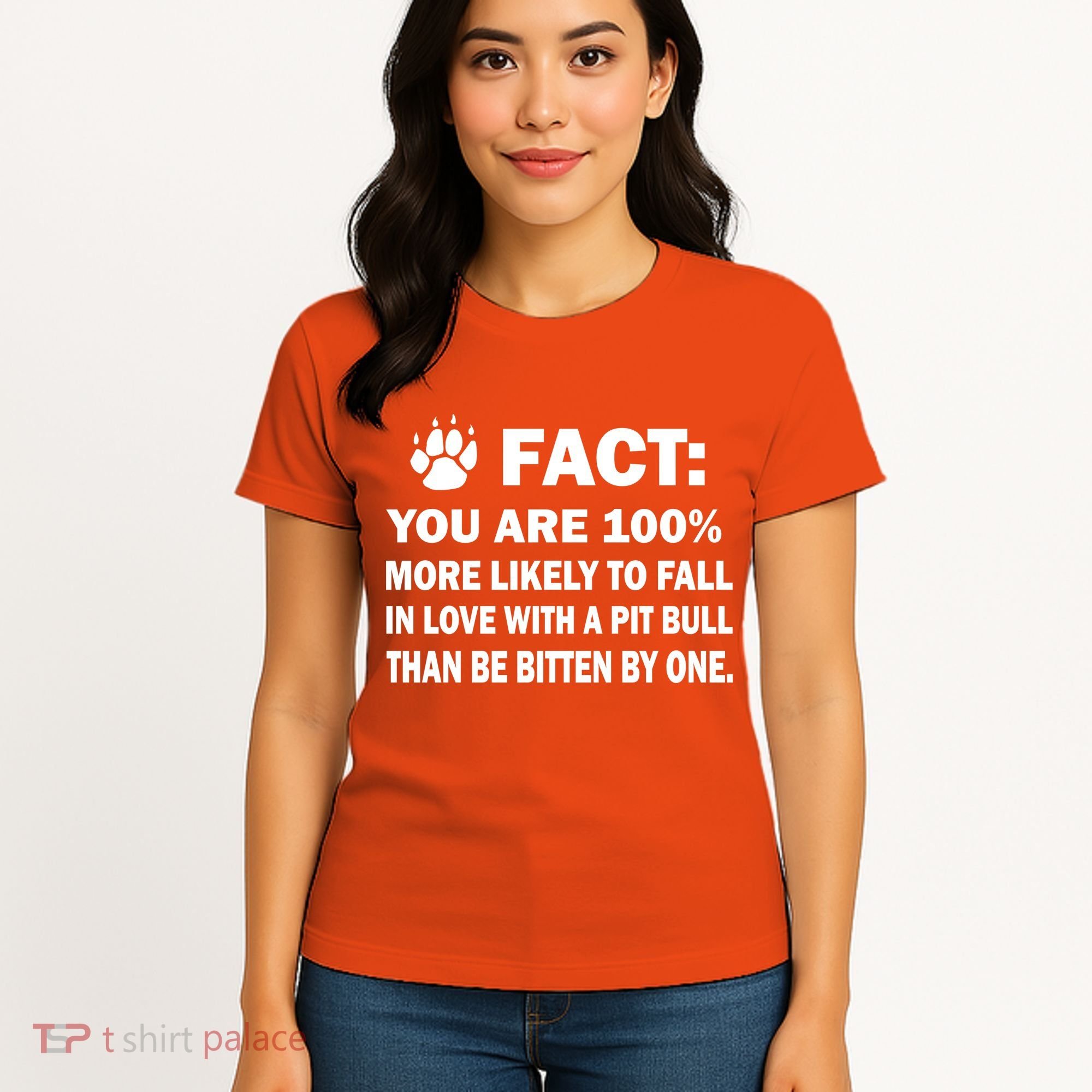 Pit Bull Funny Fact Women's T-Shirt