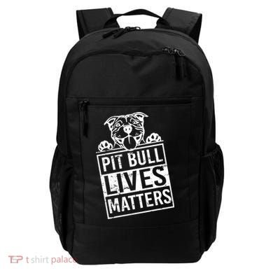 Pit Bull Lives Matters Backpack