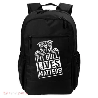 Pit Bull Lives Matters Backpack