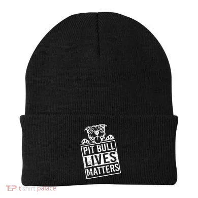 Pit Bull Lives Matters Beanie