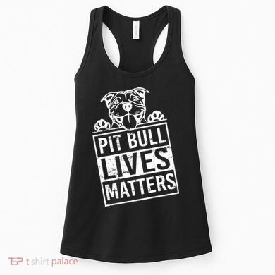 Pit Bull Lives Matters Women's Tank Top