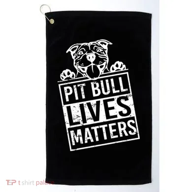 Pit Bull Lives Matters Golf Towel