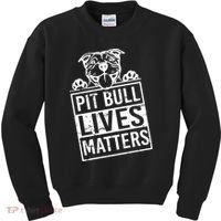 Pit Bull Lives Matters Kids Sweatshirt thumb 0