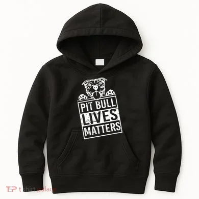 Pit Bull Lives Matters Kids Hoodie