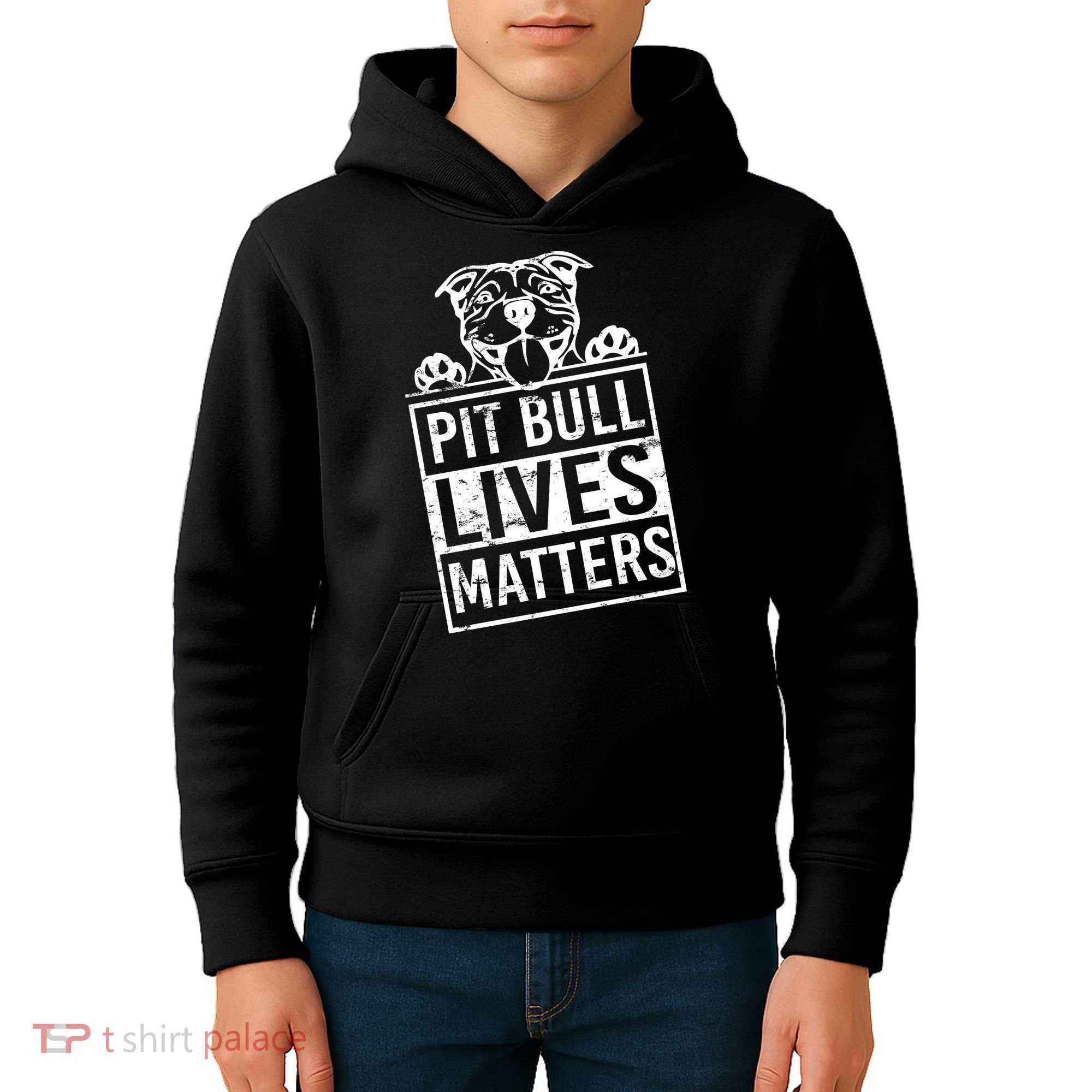 Pit Bull Lives Matters Kids Hoodie