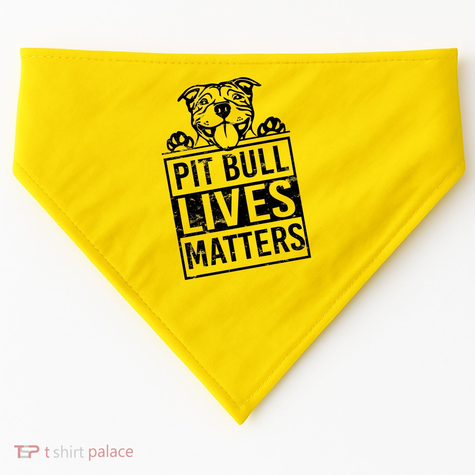Pit Bull Lives Matters USA-Made Doggie Bandana