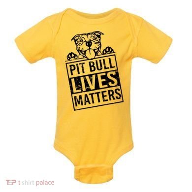 Pit Bull Lives Matters Baby Bodysuit