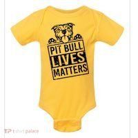 Pit Bull Lives Matters Baby Bodysuit thumb 0