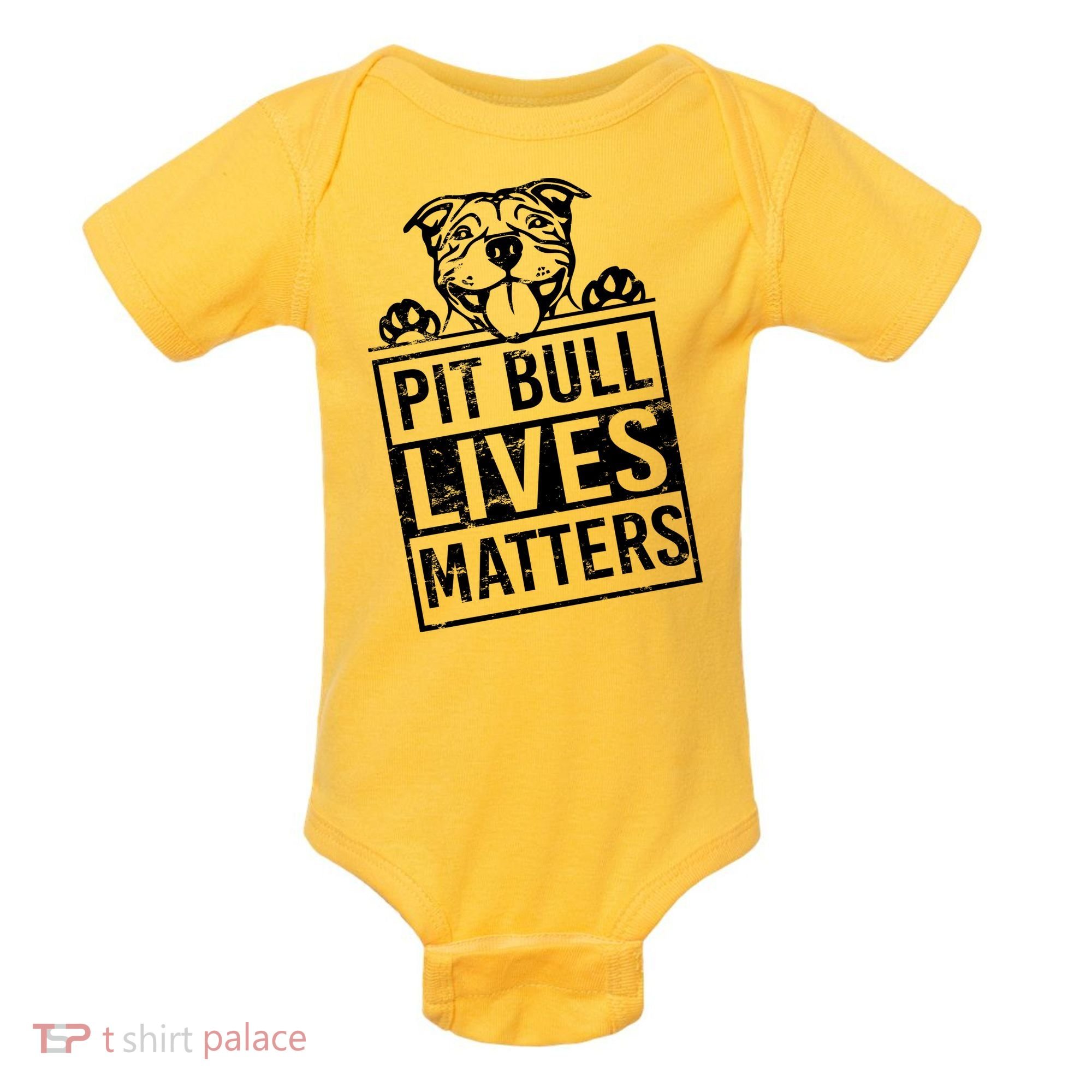 Pit Bull Lives Matters Baby Bodysuit
