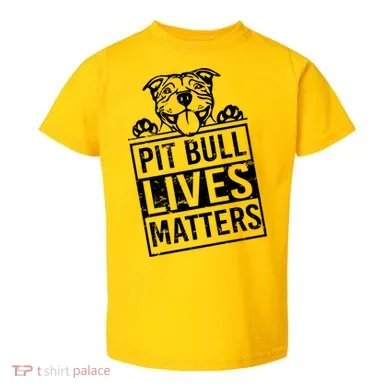 Pit Bull Lives Matters Toddler T-Shirt