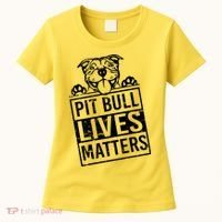Pit Bull Lives Matters Women's T-Shirt thumb 0