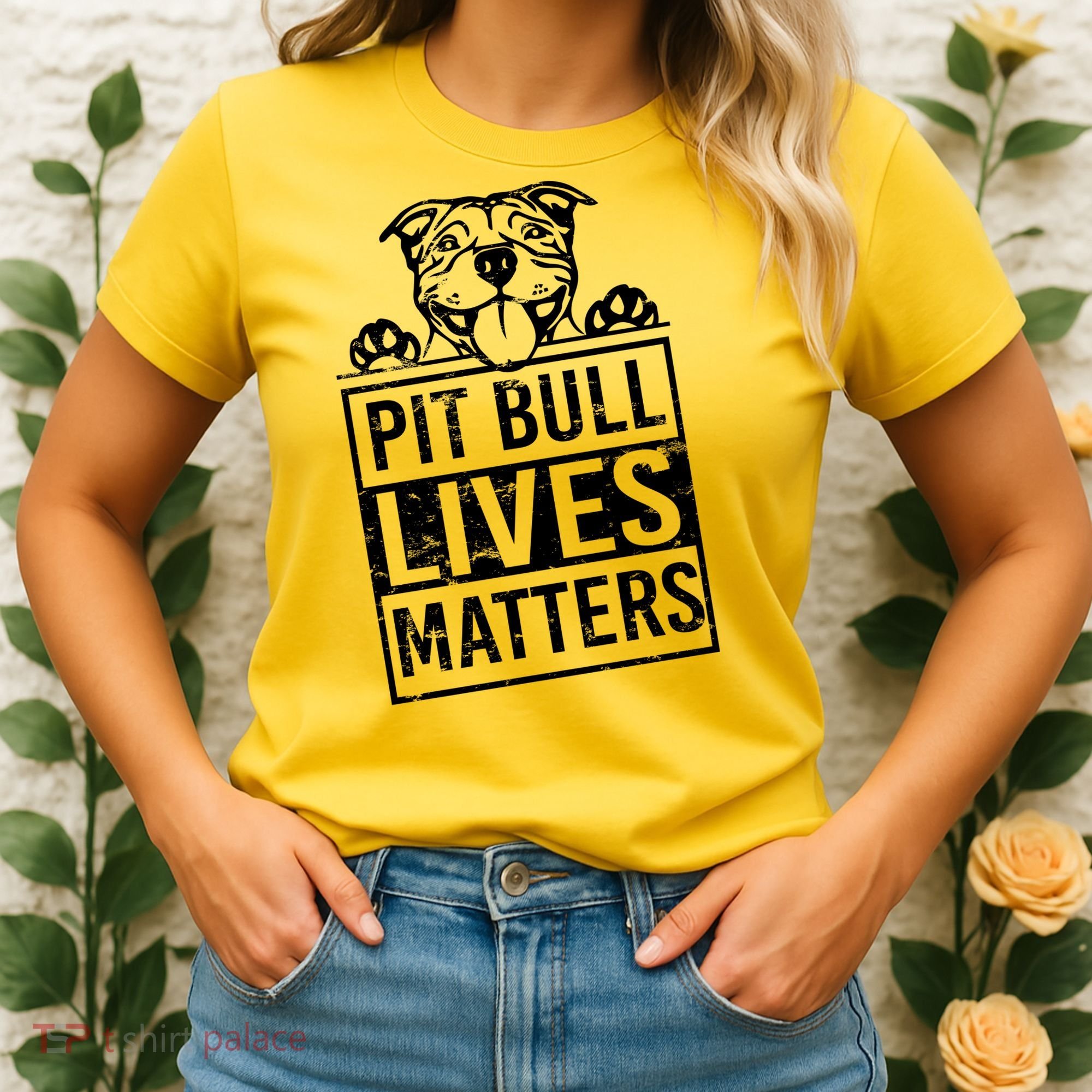 Pit Bull Lives Matters Women's T-Shirt
