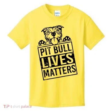 Pit Bull Lives Matters Kids T-Shirt