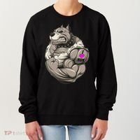 Pit Bull Loves Mom Women's Sweatshirt thumb 0