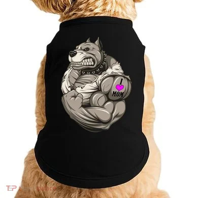 Pit Bull Loves Mom Doggie Tank