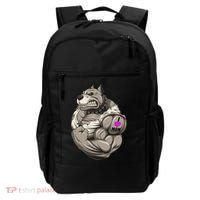 Pit Bull Loves Mom Backpack thumb 0