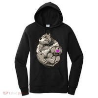 Pit Bull Loves Mom Women's Hoodie thumb 0