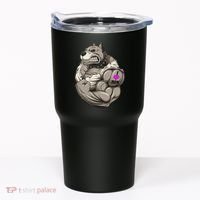 Pit Bull Loves Mom Tumbler thumb 0